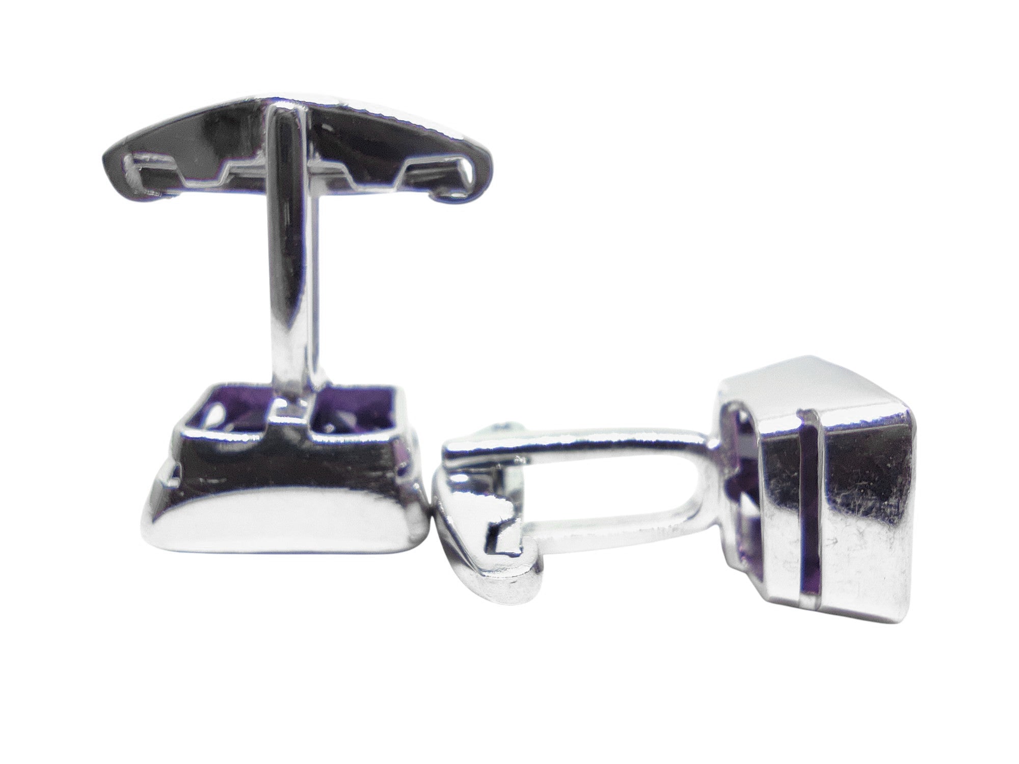 Large Amethyst Cufflinks Wedding Amethyst Groomsmen Cufflinks 925 Sterling Silver Amethyst Men Cufflinks Natural Amethyst Cufflinks