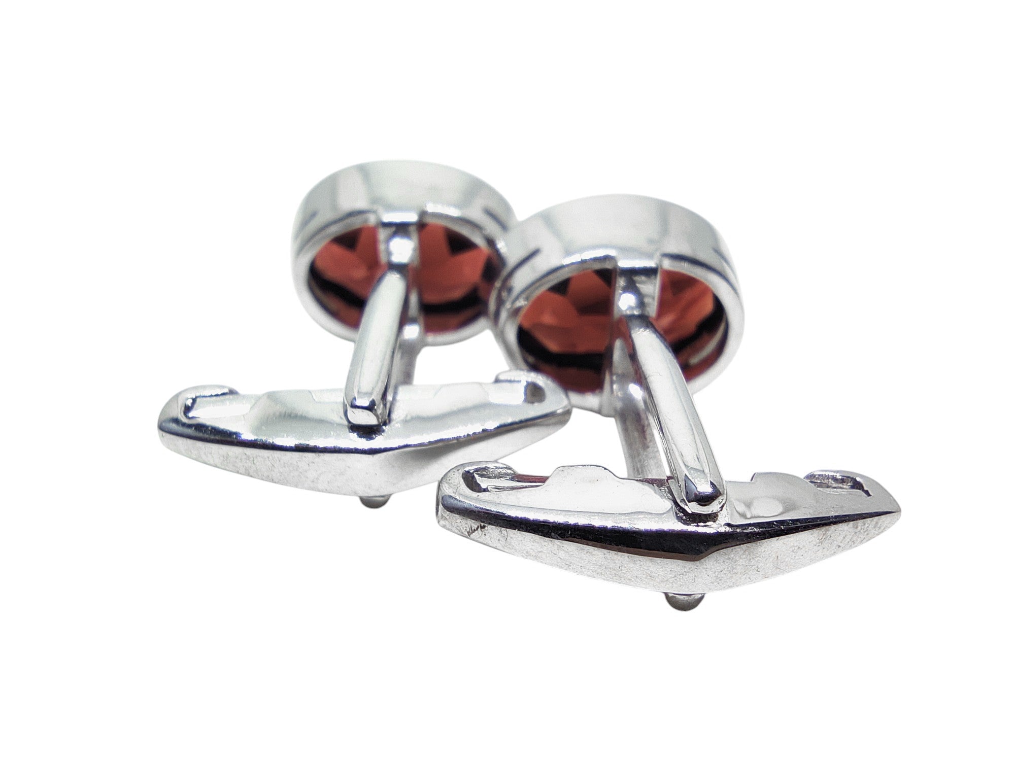 Big Garnet Cufflinks 925 Silver Garnet Cufflinks 10x14 mm Oval Garnet Wedding Cufflinks Groomsmen Cufflinks January Cufflinks For Men