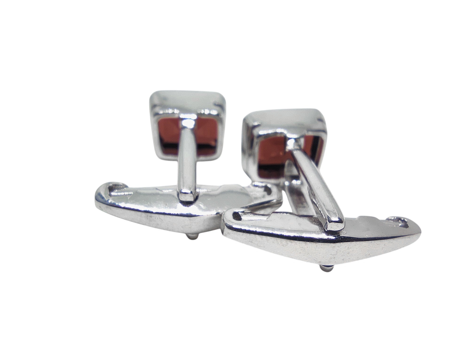 Men Garnet Cufflinks Sterling Silver Garnet Cufflinks 8x10 mm Octagon Garnet Wedding Cufflinks Garnet Men Cufflinks Red Garnet Cufflink